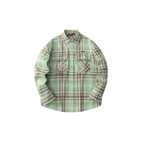 Anta Life Collection Shirt Men's Lyon Green