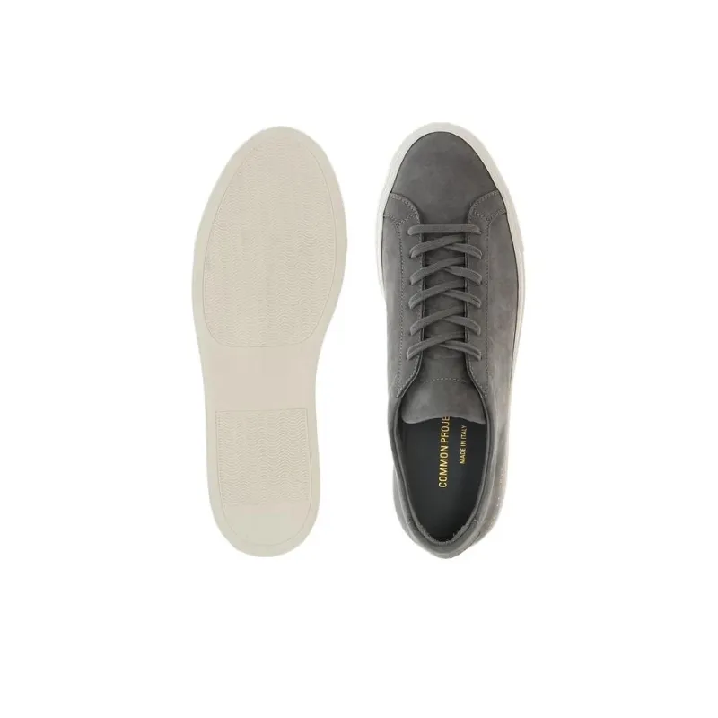 COMMON PROJECTS Original Achilles Nubuck Low 'Warm Grey'-4