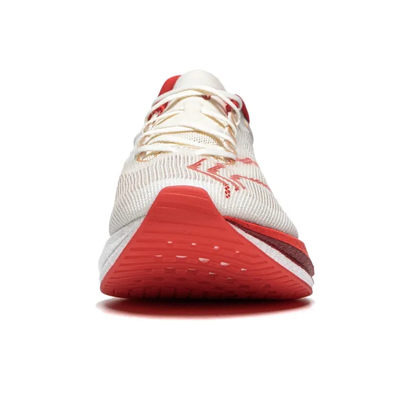 LINING Feidian 3 Challenger Running Shoes Women's Low Top Red/White-4