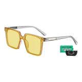 MK360YJ-003 Transparent Gray Frame with Yellow Lens (Gift Box Set)