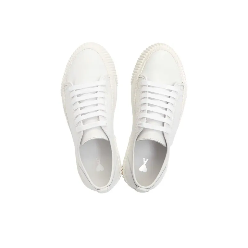 AMIPARIS Stylish Skateboarding Shoes Unisex White-3
