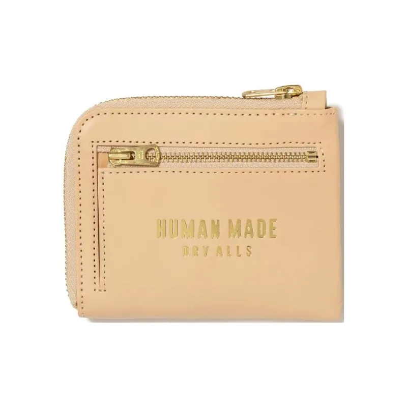 HUMAN MADE Cow Leather Wallet Unisex Light Umber-1