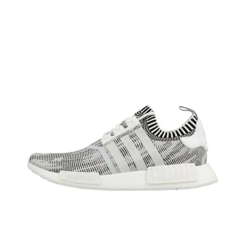 Adidas NMD R1 Glitch Camo White Black