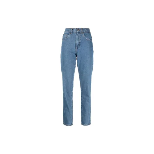 TWINSET Logo-embroidered Tapered Jeans