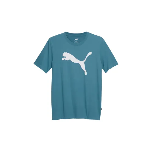 PUMA T-Shirts Men Thick Blue