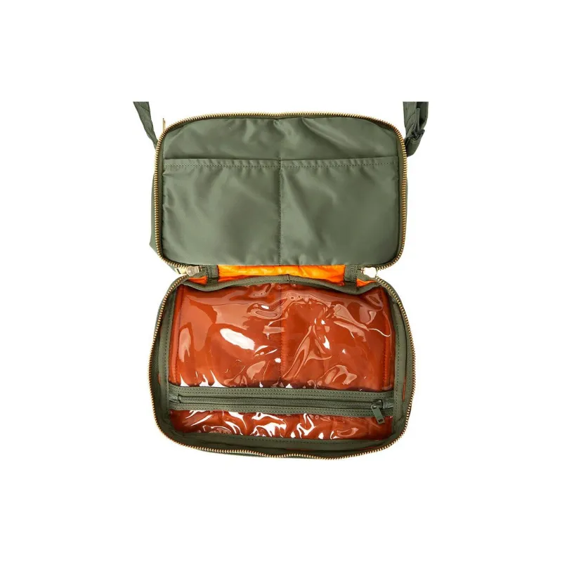 PORTER Nylon Crossbody Bag Shoulder Bag Men's Green-6