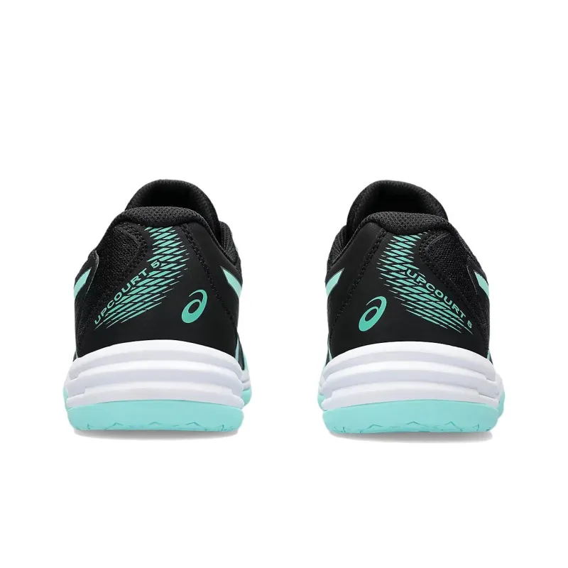 Asics Upcourt 5 Black Illuminate Mint Women's-3