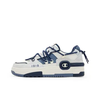 Champion Bumper V1 Headphone Trainer Anti Slip Wear Resistant Low Top Skateboard Shoes Men's Gray