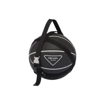 PRADA Rubber Basketball Black Size 7 Ball Training Unisex