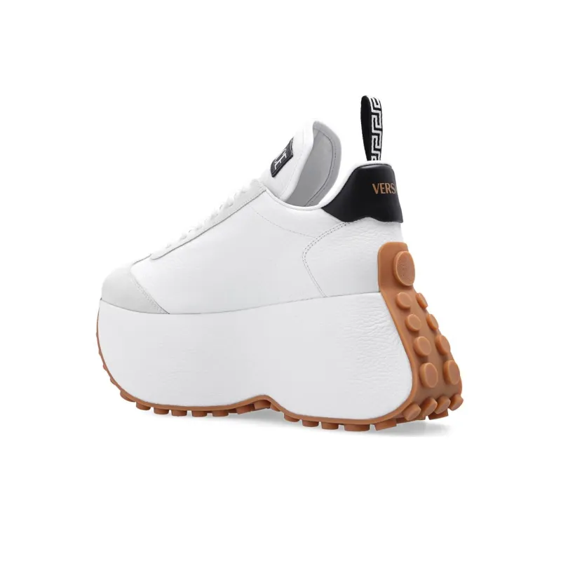 VERSACE Triplatform White Women's-3