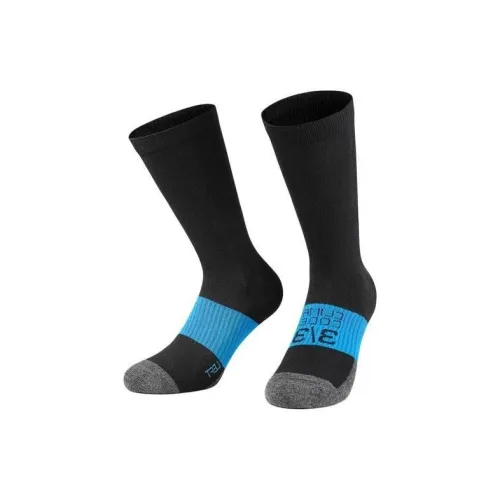 ASSOS 블랙 남녀공용 사이클링 양말