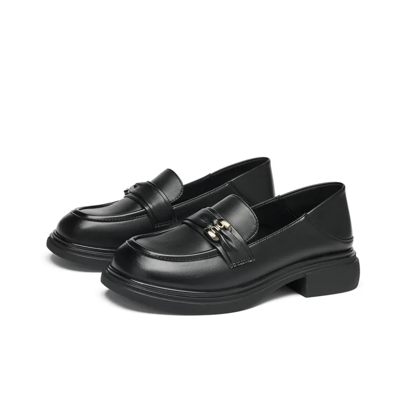 GEMEIQ Loafers Women's Black/Burgundy/Ecru-1