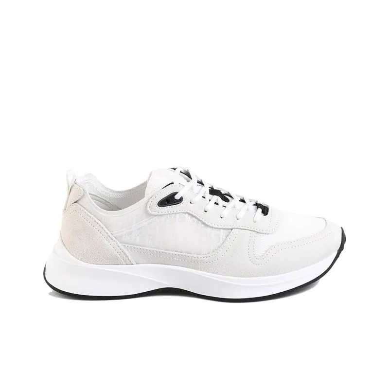 DIOR B25 Runner White Oblique Suede-1