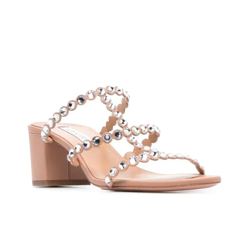 AQUAZZURA 55mm Crystal-embellished Open-toe Sandals-2