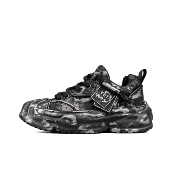 LOHAN·SIR Cushioning Height Increasing Wear Resistant Lightweight Slip Resistant Low Top Casual Shoes Men's