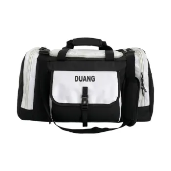 GEERDUN Oxford Gym Bag Travel Bag Handbag One Shoulder Backpack Regular Unisex Black/Blue/Black White
