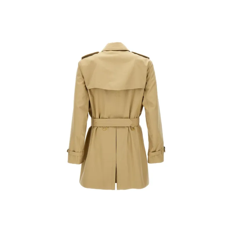 Burberry Heritage Kensington Double Breasted Belted Trench Coat-1