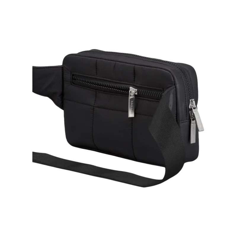 Lululemon Quilted Nylon Sling Bags One Shoulder Crossbody Fanny Pack Women's Black-2