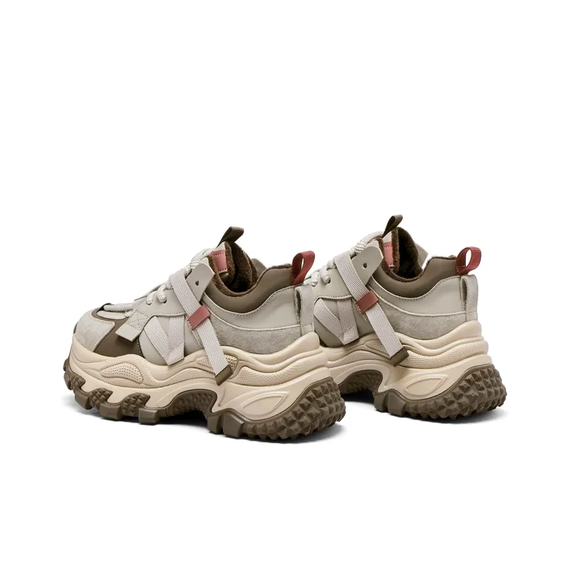 C°BANNER Height Increasing Warmth Low-Top Chunky Sneakers Women's-4
