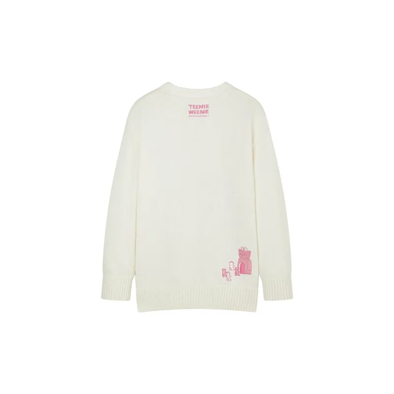 Teenie Weenie Sweaters Women's Ivory White-1