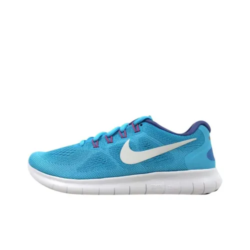 Nike Free RN 2017 Chlorine Blue/Off White Women's