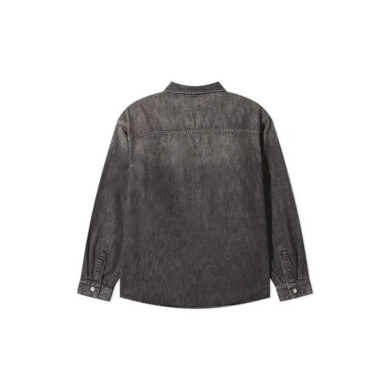 Cabbeen Shirts Men Coal Black 01-1