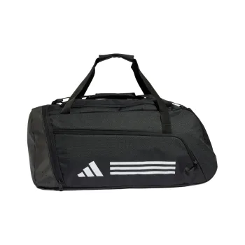 Adidas Essential Recycled Material Handheld Gym Bag Large Size Unisex Black & White