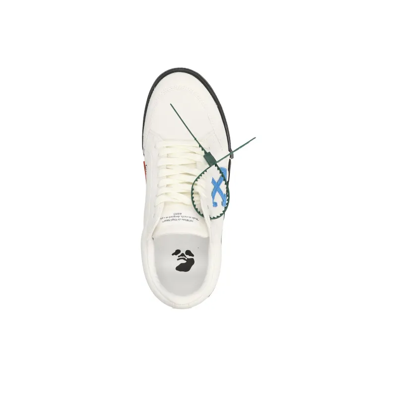 OFF WHITE Low Vulcanized Canvas White Blue-4