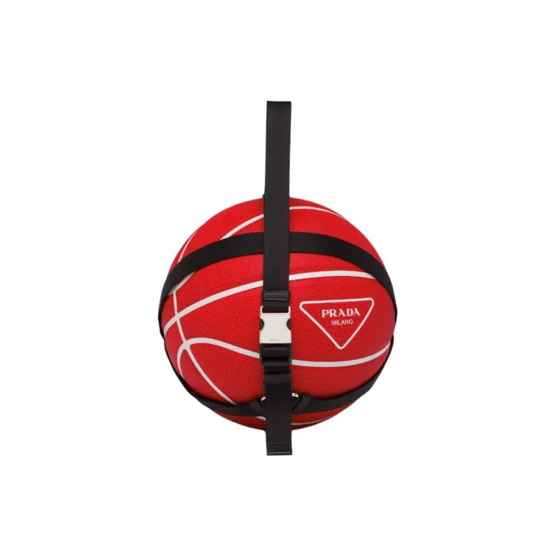 PRADA Rubber Basketball Red Size 7 Ball Training-1