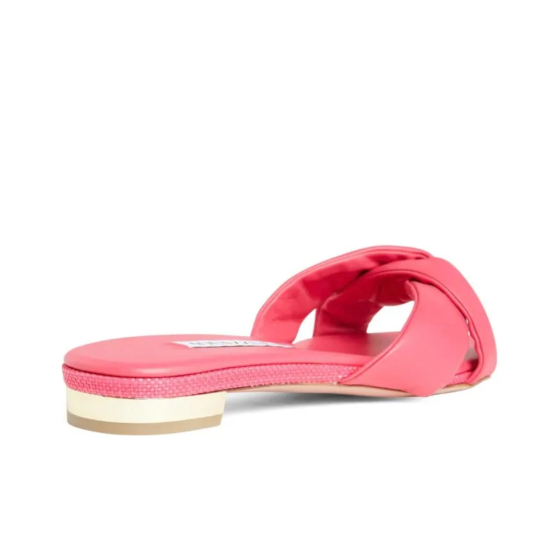 AQUAZZURA Rubber Sole Quick Dry Slide Slippers Women's Pink-3