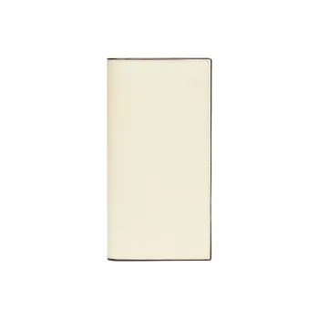 Valextra Calfskin Wallet Women's White Parchment