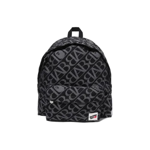 A BATHING APE Backpacks Black