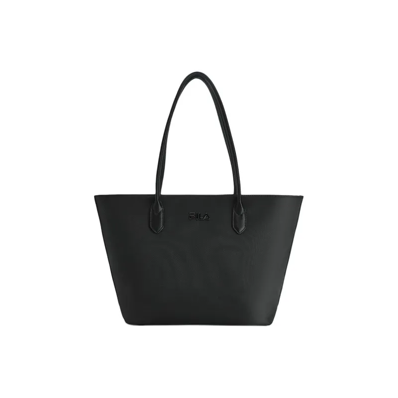 FILA Fabric Tote Bag Shopping Bag Shoulder Bag Handbag Extra Small Women's Jet Black-0