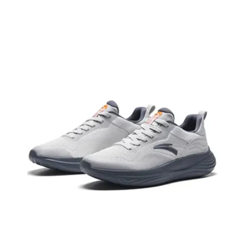 Anta Variety Training Collection Anti Slip Wear Resistant Low Top Training Shoes Men's Gray-1
