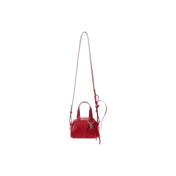 Crying Center Pu Boston Bag Handbag Shoulder Bag Crossbody Bag Unisex