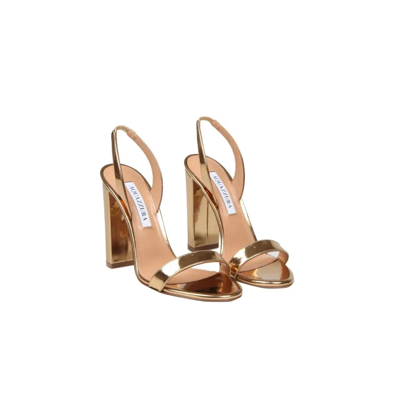 AQUAZZURA So Nude Block-heel Sandals-3