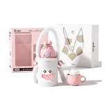 Small Heart-Dolly+Plush Cup Sleeve