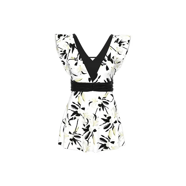 TOSWIM SS23 Swimsuit Swimsuit Women's Ink Wash Magnolia-1