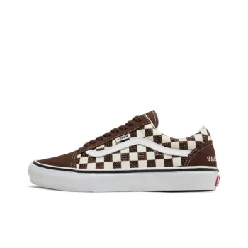 Old Skool Supreme X Swarovski X Skate Vans 'Brown'