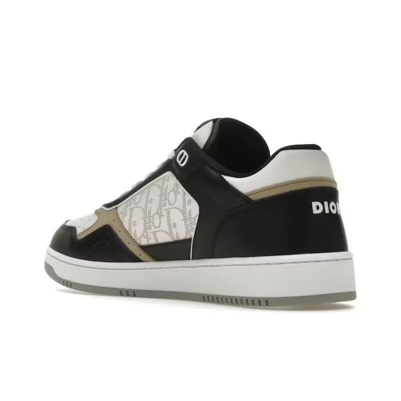 DIOR B27 Low Black White Beige Oblique Galaxy-2