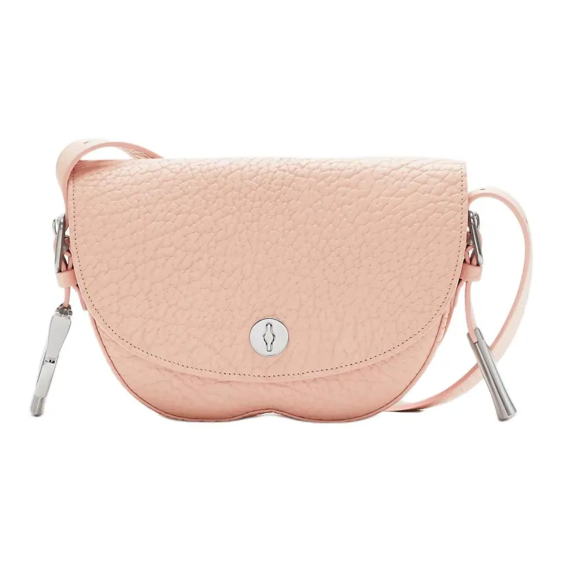 Burberry Grained Calfskin Shoulder Bag Crossbody Bag Women's Rouge Red-0