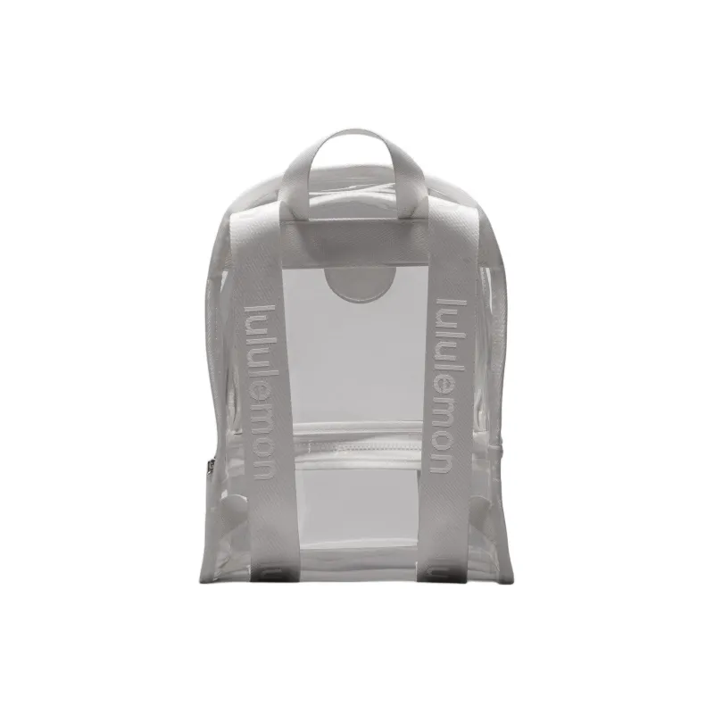 Lululemon Thermoplastic Polyurethane Backpack Small Size Unisex White-1
