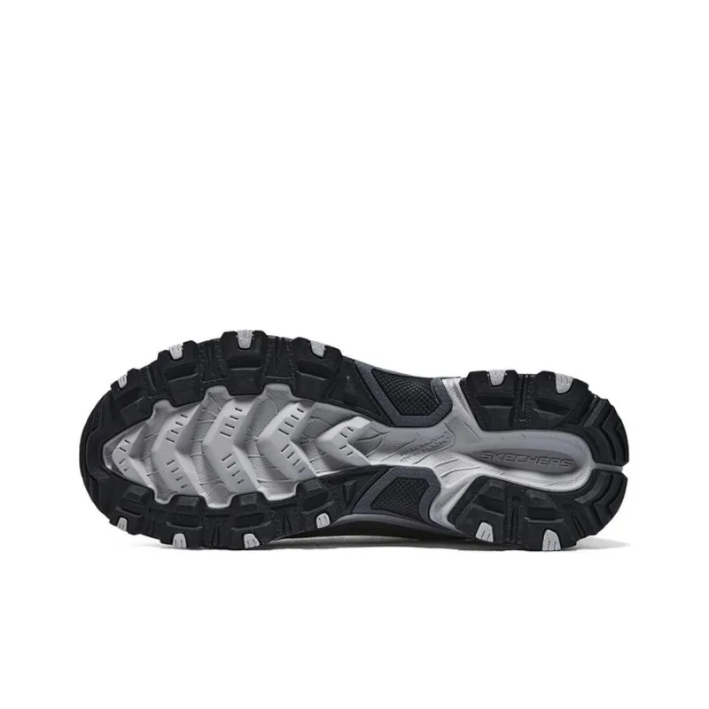 Skechers OUTDOOR Cushioning Lightweight Low Top Outdoor Shoes Men's Black-3