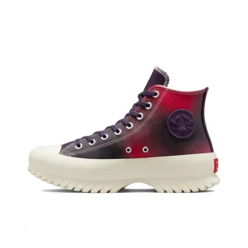 LFC x Converse Chuck Taylor All Star Lugged Slip Resistant High Top Canvas Shoes Women's Red