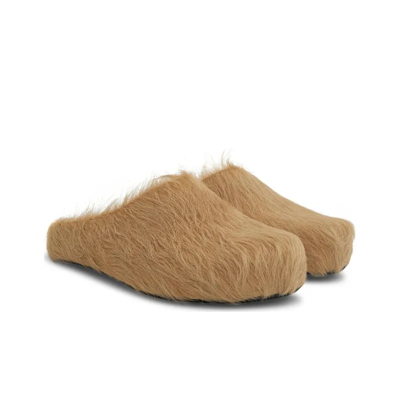 MARNI Fussbett Sabot 'Soft Beige'-2