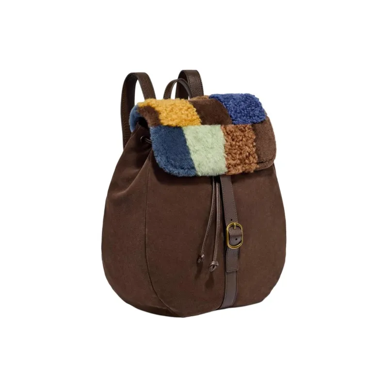 UGG Suede Backpack Women's Brown-1