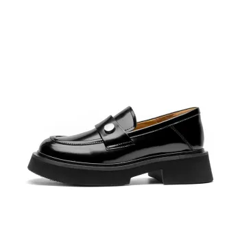 Beau Today Loafers 4cm Women's Classic Black