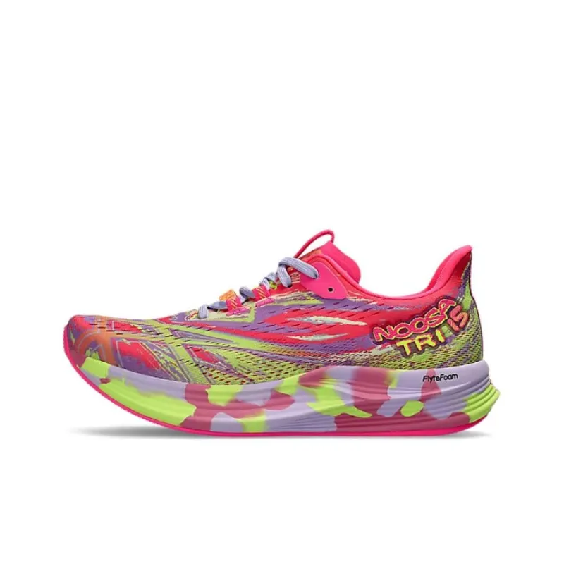 Asics Noosa Tri 15 Hot Pink Safety Yellow Women's-0