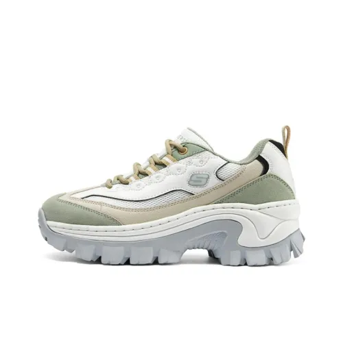 Skechers Street Casual Shoes Women's Low-Top White/Green Gray