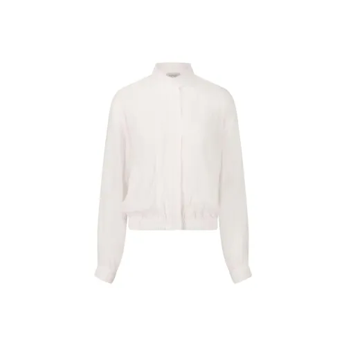 GIAMBATTISTA VALLI Semi-sheer Cotton-blend Jacket